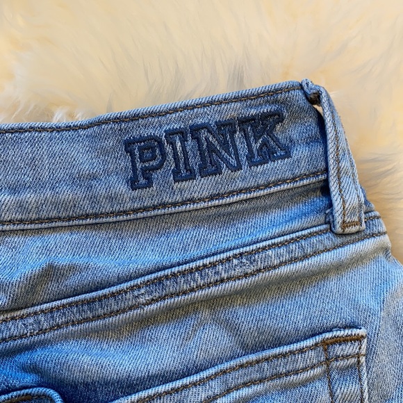 Pink Victoria’s Secret high waisted shorts size 2 - Picture 4 of 9